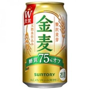ふるさと納税 【毎月定期便】サントリー 金麦糖質75%オフ 350ml×24本全6回_酒・アルコール 発泡酒    定期便 定期便  _【4065626】 群馬県館林市の画像