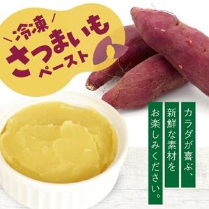 ふるさと納税 冷凍さつまいもペースト2.0kg(500g×4袋) 山形県遊佐産 冷凍便 ※離島発送不可 冷凍 さつまいも さつま芋 サツマイモ 野菜 野.. 山形県遊佐町の画像