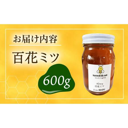 ふるさと納税 はちみつ 開成町の百花はちみつ 600g [BDAO002] 神奈川県開成町の画像