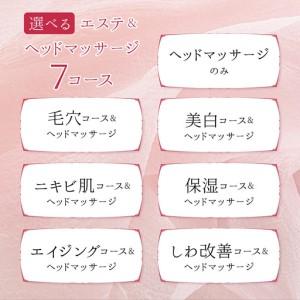 ふるさと納税 保湿コース（陶肌トリートメント＋パワーローズスター）とヘッドマッサージ 350P8404 秋田県大館市の画像