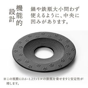 ふるさと納税 南部鉄器 瓶敷 小梅あられ?KOUME ARARE? [BE013] 岩手県奥州市の画像