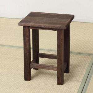 ふるさと納税 焼桐 角スツール 約幅30×奥行26×高さ40cm AKU1044773 和歌山県海南市_3