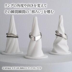 ふるさと納税 ダイヤモンド リング プラチナ ブラックサファイア KARATI ダイヤモンド 静岡県沼津市の画像