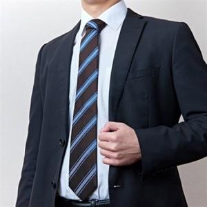 ふるさと納税 シルク100%　たけとらのフレスコネクタイ　茶・サックス・青　ふるさと納税限定　プレゼント・父の日に_装飾品・工芸品 ネクタイ.. 京都府与謝野町_3