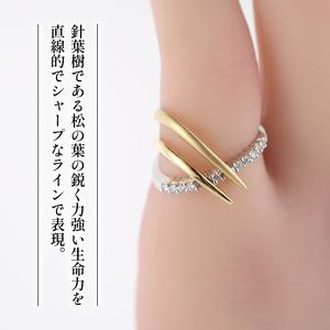 ふるさと納税 ダイヤモンド ピンキーリング プラチナ ゴールド KARATI ダイヤモンド 静岡県沼津市の画像