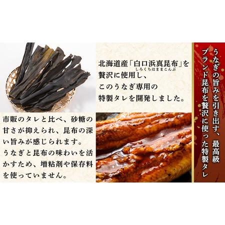 ふるさと納税 【2026年8月下旬発送】 国産 うなぎ 蒲焼き2尾 タレ付き 北海道鹿部町_3
