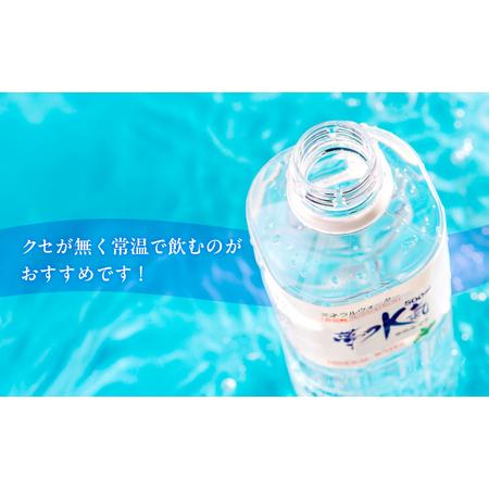 ふるさと納税 ミネラルウォーター夢水氣（500ml×24本）2セット 天然アルカリイオン水 NABI008 北海道七飯町の画像