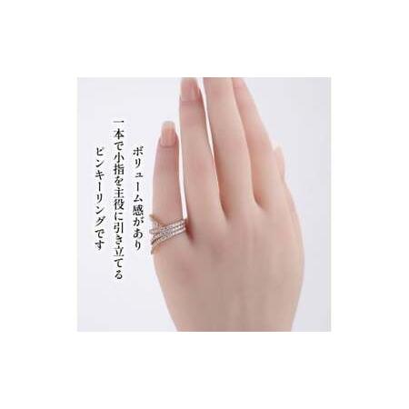 ふるさと納税 K18PG ダイヤモンド ジュエリー リング ピンクゴールド KARATI ダイヤモンド 静岡県沼津市の画像