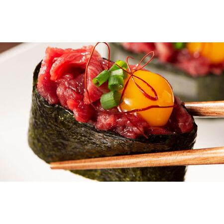 ふるさと納税 【全12回定期便】フジチク ふじ 馬刺し ユッケ 計約300g （約50g×6個）[BHAD098] 熊本県菊陽町の画像