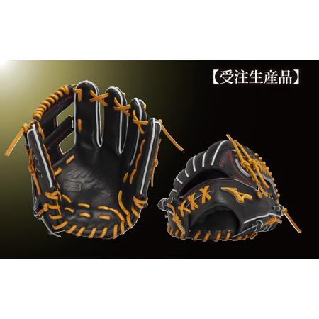 GBB ミズノ 硬式野球用グローブ ふるさと納税 AO72 ミズノプロ 硬式用 野球グラブ 内野手用 紅林型
