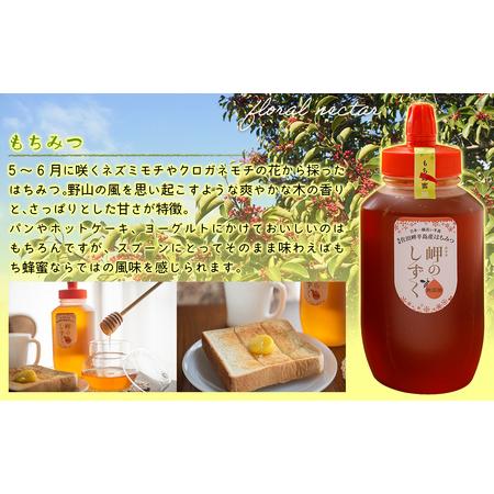 ふるさと納税 【もち蜂蜜】みかん農園のはちみつ 1kg×3本入 ※離島への配送不可  IKTC013  愛媛県伊方町の画像