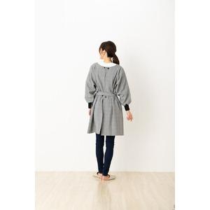 ふるさと納税 ネルリブ付グレンチェック柄2WAYかっぽう着 香川県さぬき市の画像