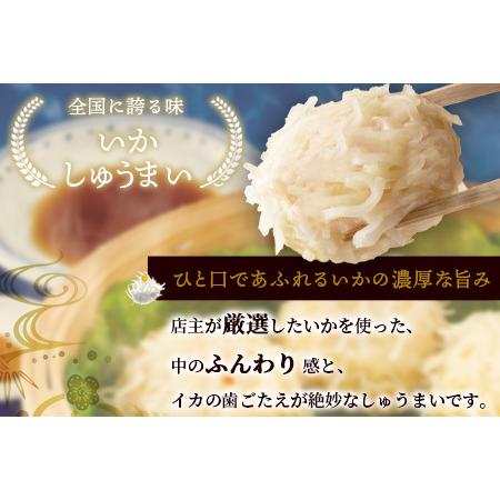 ふるさと納税 逸品｜いかしゅうまい10個入×2P｜贅沢ないかの旨みたっぷり！｜本格シュウマイ｜冷凍配送・簡単調理｜佐賀県鹿島市｜送料無料.. 佐賀県鹿島市の画像