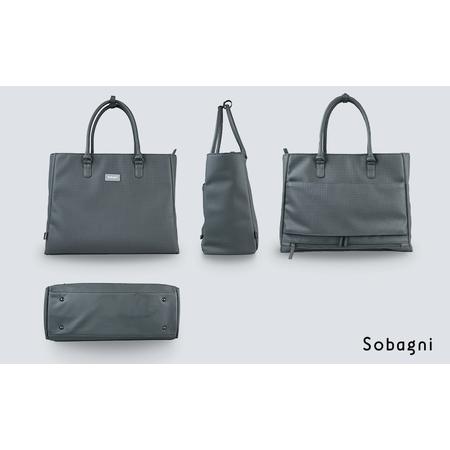ふるさと納税 Sobagni ボストンバッグ -PRATO- ゴルフ カバン バッグ ホワイト 静岡県浜松市の画像