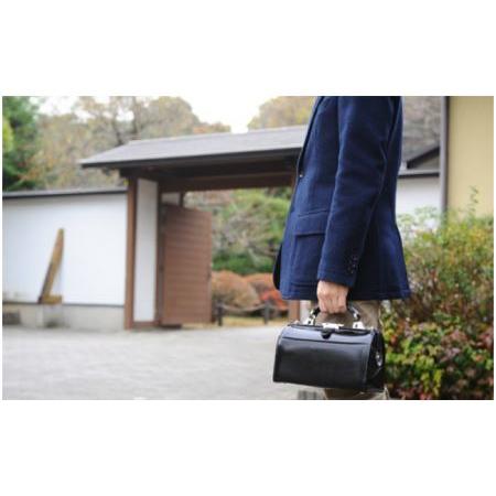ふるさと納税 サドル　牛革オイルヌメ兼用ミニダレス（22324-01）黒 兵庫県豊岡市の画像