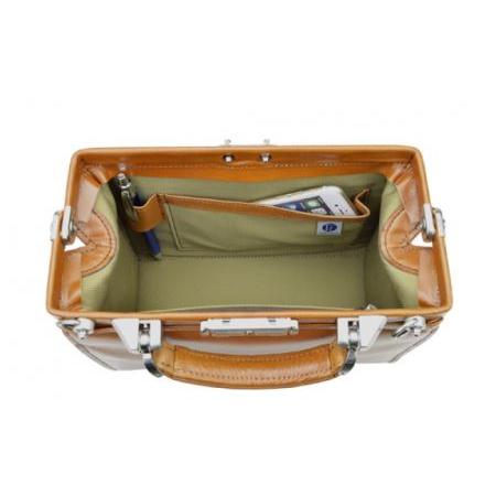 ふるさと納税 サドル　牛革オイルヌメ兼用ミニダレス（22324-04）チョコ 兵庫県豊岡市の画像