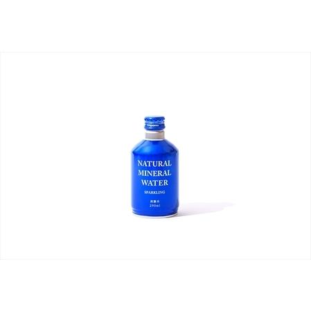 ふるさと納税 【定期便3ヶ月】Justice ナチュラルミネラルウォーターSparklingアルミボトル缶290ml×24本入り【 炭酸 炭酸水 ソーダ水 天.. 神奈川県山北町_1