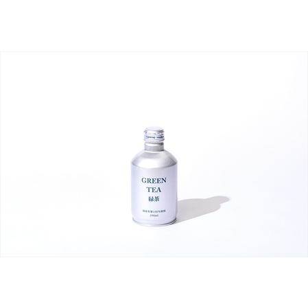 ふるさと納税 【定期便3ヶ月】Justice Green tea（緑茶）アルミボトル缶290ml×24本入り【 茶 お茶 緑茶 美味しい 24本入り 防災 神奈川県.. 神奈川県山北町の画像
