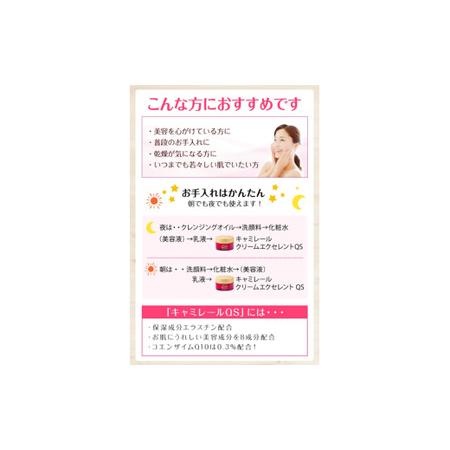 ふるさと納税 キャミレールクリームエクセレントQS（保湿クリーム