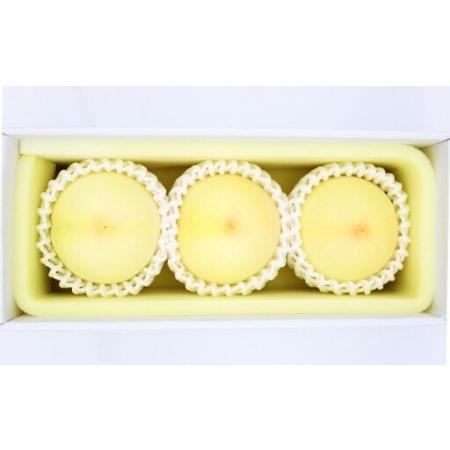 ふるさと納税 清水白桃 エース 3玉 約750g 【2026年7月上旬〜7月下旬発送予定】 ／ 白桃 桃 もも モモ 岡山県美咲町の画像