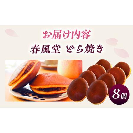 ふるさと納税 こだわりのどら焼き 8個入り どら焼き ドラ焼き 和菓子 ギフト お取り寄せ 沖縄市 / 和菓子屋 春風堂 [BCCL003] 沖縄県沖縄市の画像