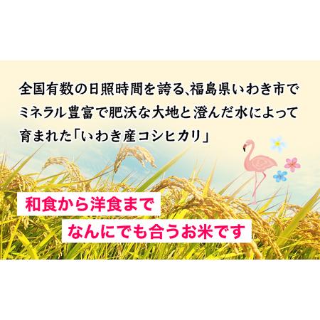 ふるさと納税 【白米】IwakiLaikiいわき産コシヒカリ25kg 白米 福島県いわき市の画像