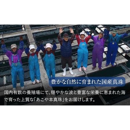 ふるさと納税 オーロラ花珠 あこや真珠 7.5〜8.0mm ネックレス ピアス セット パール 真珠 あこや 真珠科学研究所 鑑別鑑定書付 レディース アク.. 長崎県長崎市の画像