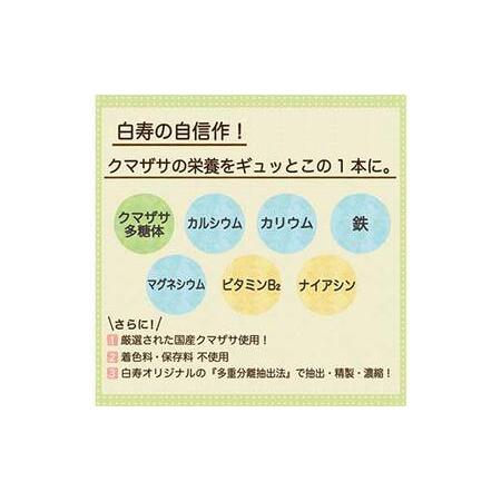 ふるさと納税 国産クマザサ濃縮エキス【笹液寿（ササエキス）】多糖体 35ｇ入り 濃縮エキス 栄養 ミネラル ビタミン F4G-0252 北海道下川町_2