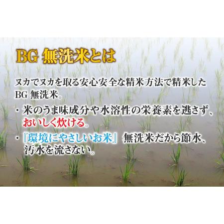 ふるさと納税 【令和７年産 毎月定期配送・計12回】 BG無洗米みずかがみ5kg×12回 [P-00403] / 無洗米 滋賀県多賀町 |  | 01