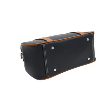 ふるさと納税 パトリックダレスバッグ (No.K3894-60) ネイビー / 木和田 ダレスバッグ 収納力 本革 ショルダーベルト付き 底鋲 重厚感 高級 かば.. 兵庫県豊岡市の画像