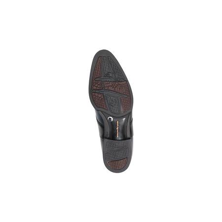 ふるさと納税 madras(マドラス) 紳士靴 meta insole搭載 M523MT (カラー：ネイビー/ブラック、サイズ：25.0cm)_0049-040-T06-2-1 東京都台東区の画像