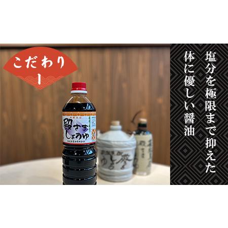 ふるさと納税 萩 調味料 殿さましょうゆ B 殿さましょうゆ1800ml×2 山口県萩市_1