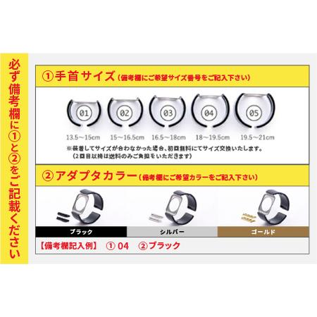 ふるさと納税 Apple Watch専用バンド 「Air bangle（エアバングル）」カーボンパターン（Series10/11　46モデル） 福井県鯖江市
