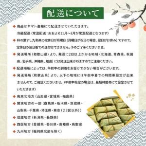 ふるさと納税 保存料無添加【柿の葉すし】20個入／3種詰合せ（鯖12・鮭4・椎茸4）［KW1］ 和歌山県九度山町の画像