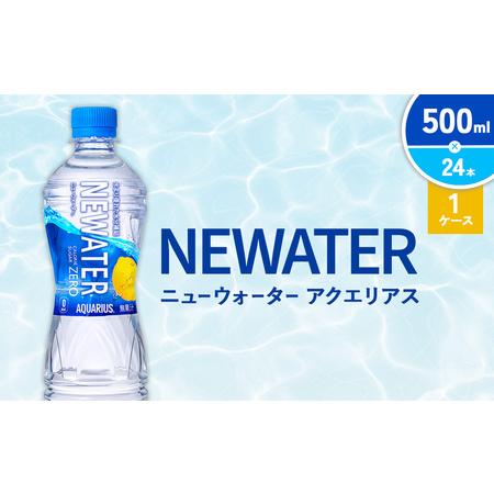 ふるさと納税 アクエリアス ニューウォーター 500ml PET[コカ・コーラ]ペットボトル 1ケース(24本) セット スポーツドリンク スポドリ カロ.. 宮崎県えびの市