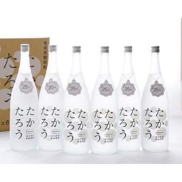 ふるさと納税 黒糖蒸留酒「たかたろう」一升瓶6本仕掛ける【朝日酒造】 鹿児島県喜界町 しそ焼酎-ドリンク、水、お酒-食品
