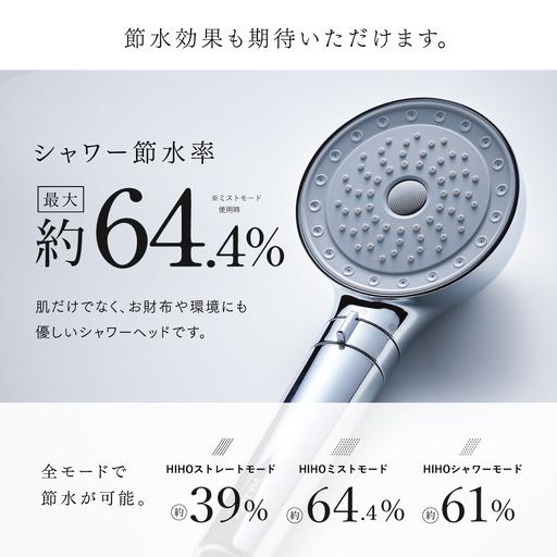 ふるさと納税 ナノバブル シャワーヘッド MYTREX HIHO FINE BUBBLE＋