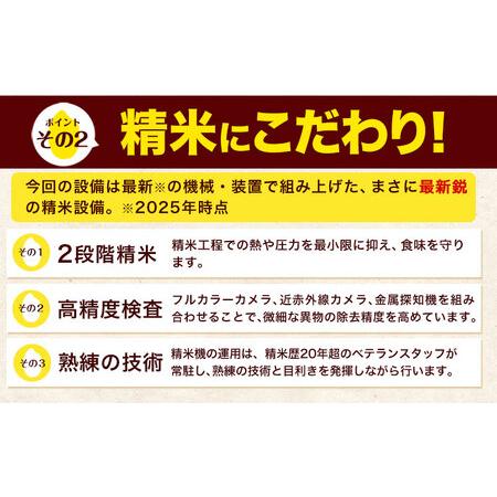 ふるさと納税 米 令和7年産 森のくまさん 無洗米 10kg 5kg×2袋 計3回お届け 《お申込み翌月から出荷》 お米 こめ 熊本県産 ご飯 備蓄 熊本県長洲町の画像