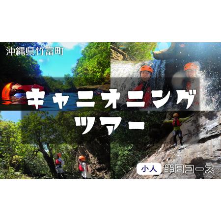 ふるさと納税 [夏季限定]西表島 森林浴キャニオニングツアー[体験可能期間:5月1日〜10月31日]小人1名分 沖縄県竹富町