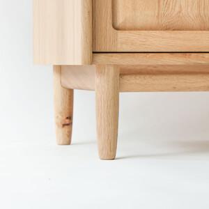 ふるさと納税 旭川家具 MUKU工房オリジナル ジャム カウンターボード 80 北海道ナラ_04903 北海道旭川市の画像