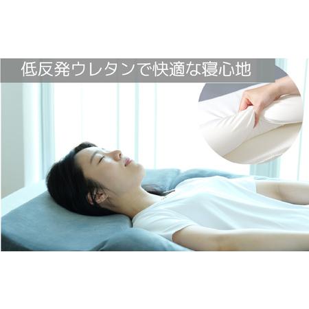 ふるさと納税 【BIBILAB】全身で眠るまくら（LFP-100-GY） - 高さ調整シート (7段階)×低反発まくら 大阪府東大阪市_2