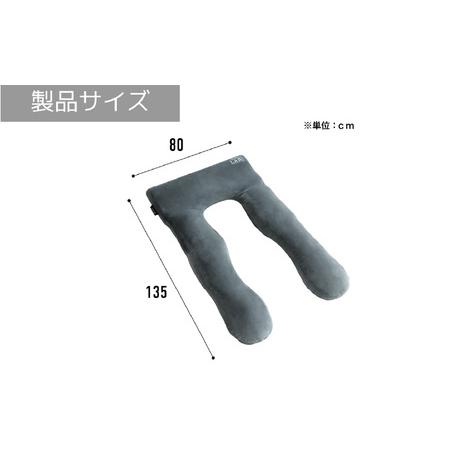ふるさと納税 【BIBILAB】全身で眠るまくら（LFP-100-GY） - 高さ調整シート (7段階)×低反発まくら 大阪府東大阪市_4