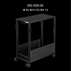 ふるさと納税 【Bauhutte】昇降式L字デスク（BHD-550H-BK） - デスクの作業領域を拡張できる 大阪府東大阪市_4