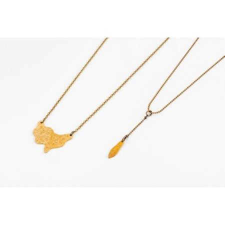 ふるさと納税 [加賀象嵌](ミドリムシ)象嵌ネックレス 石川県金沢市