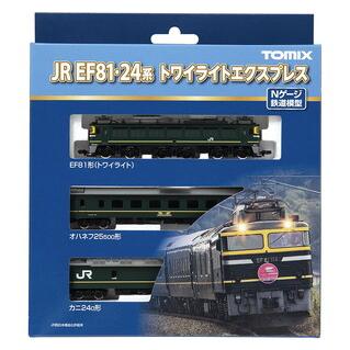 ふるさと納税 トミックス JR EF81・24系トワイライトエクスプレス基本セットA 栃木県壬生町の画像
