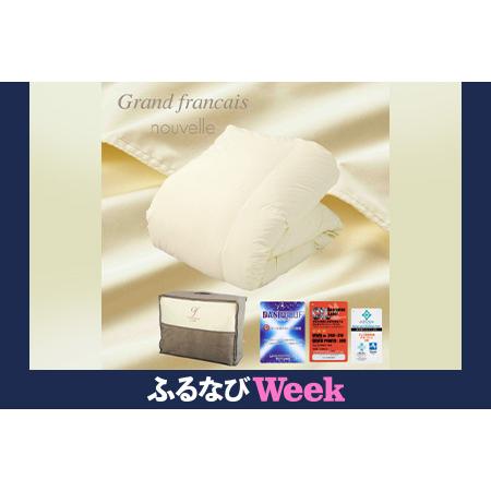 ふるさと納税 [ふるなびWEEK対象][シングルサイズ]ダニプルーフ生地使用羽毛布団 ダウン85% 抗菌防臭羽毛使用 CILレッドラベル FN-Limit.. 大阪府和泉市