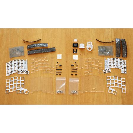 ちゃっぴー【新品】keyball39 白仕様　完成品　付属品あり 新品】keyball39 白仕様 完成品 付属品あり - メルカリ