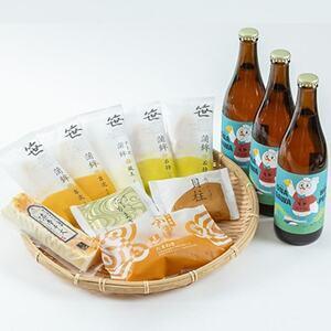 ふるさと納税 [ふるなびWEEK対象]女川ホップピール3本と笹かまぼこのセット 宮城 高政 FN-Limited-PR[配送不可地域:離島][1498890] 宮城県女川町