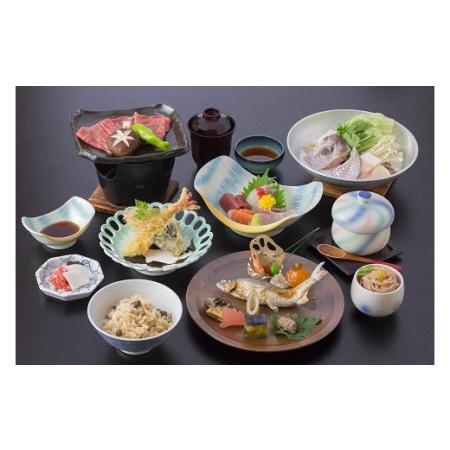 ふるさと納税 T3 伊沢の里【季節の会席プラン1泊2食】2名様分（全日）【 ペア 会席 食事 ディナー 食事券 チケット 宿泊 宿泊券 入浴 露天風呂 .. 兵庫県宍粟市の画像