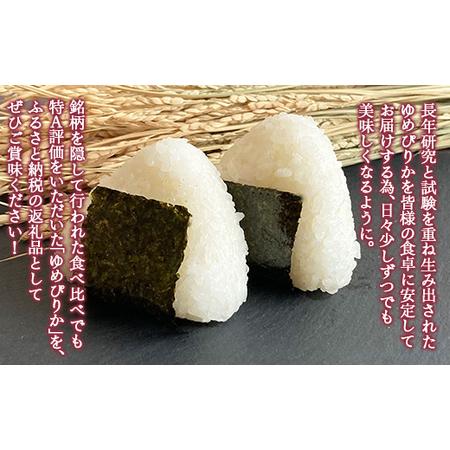 ふるさと納税 【令和7年産】【5ヶ月定期配送】（無洗米600g）食べ比べセット（ゆめぴりか、ななつぼし） 北海道豊浦町_1